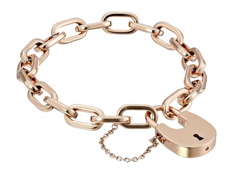 michael kors rose gold padlock bracelet|michael kors rose gold necklace.